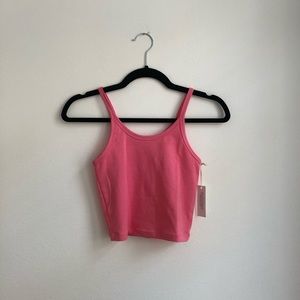 SOLD! ARQ bubblegum pink crop tank